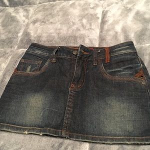 Denim skirt size s